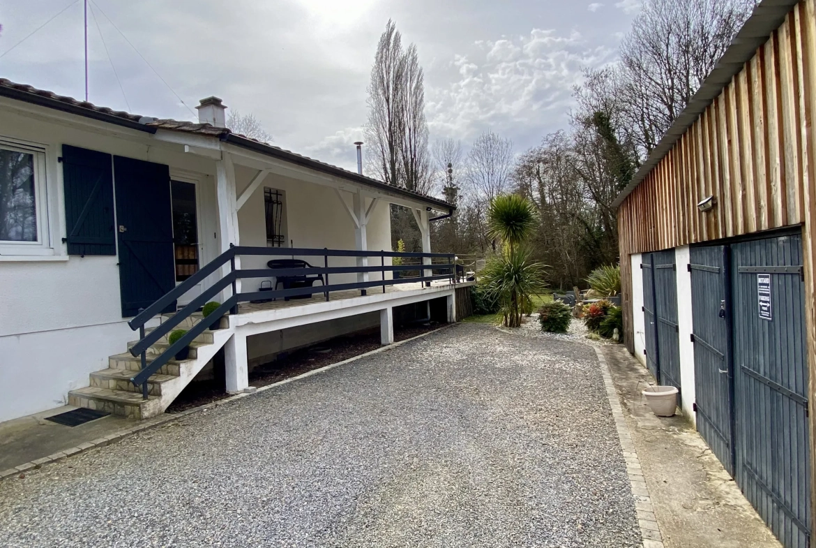 Belle maison à Barsac avec piscine, jardin et double garage 