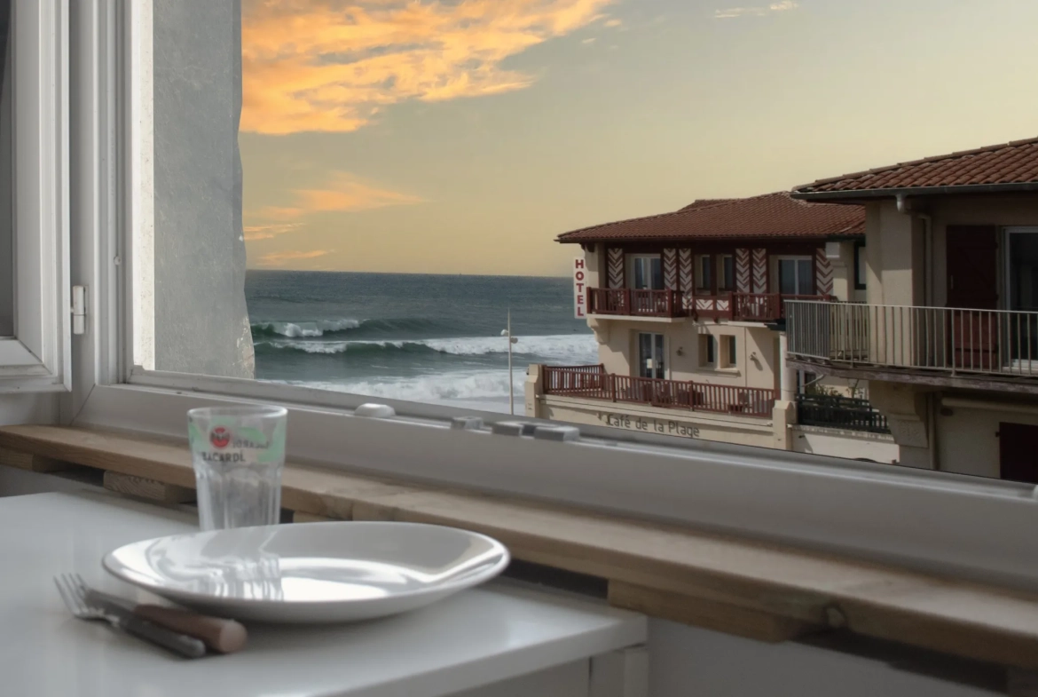 Appartement T2 Bis avec Vue Sur l'Océan à Soorts Hossegor 