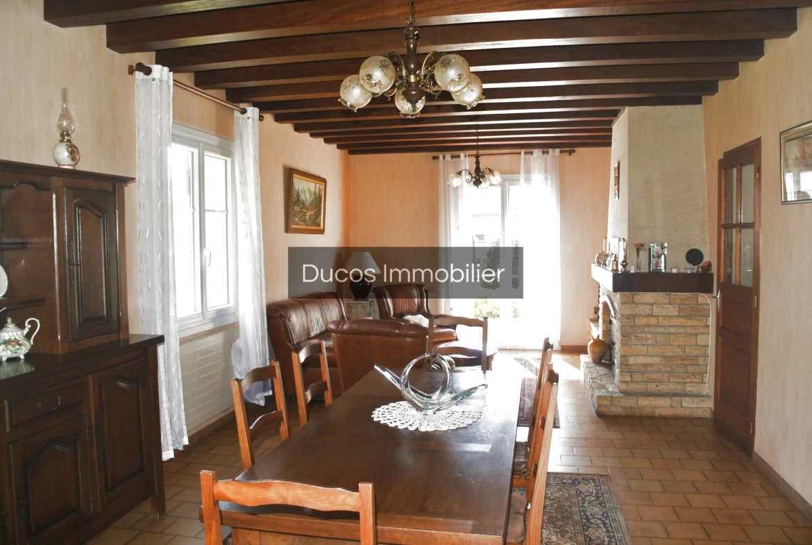 Belle maison de plain-pied à Lavergne avec jardin et garage 