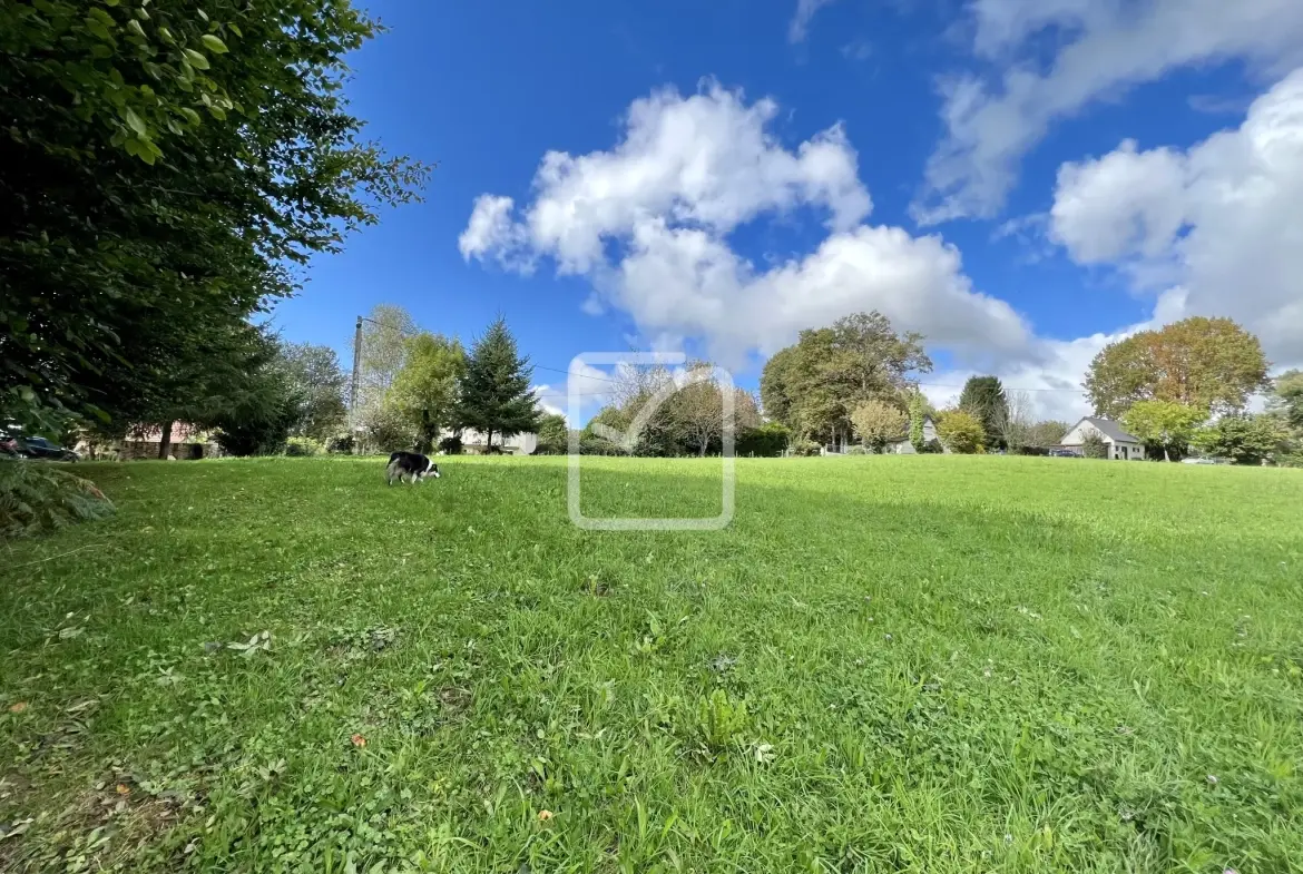 Terrain constructible de 1501 m² à Sainte-Féréole, proche Brive 
