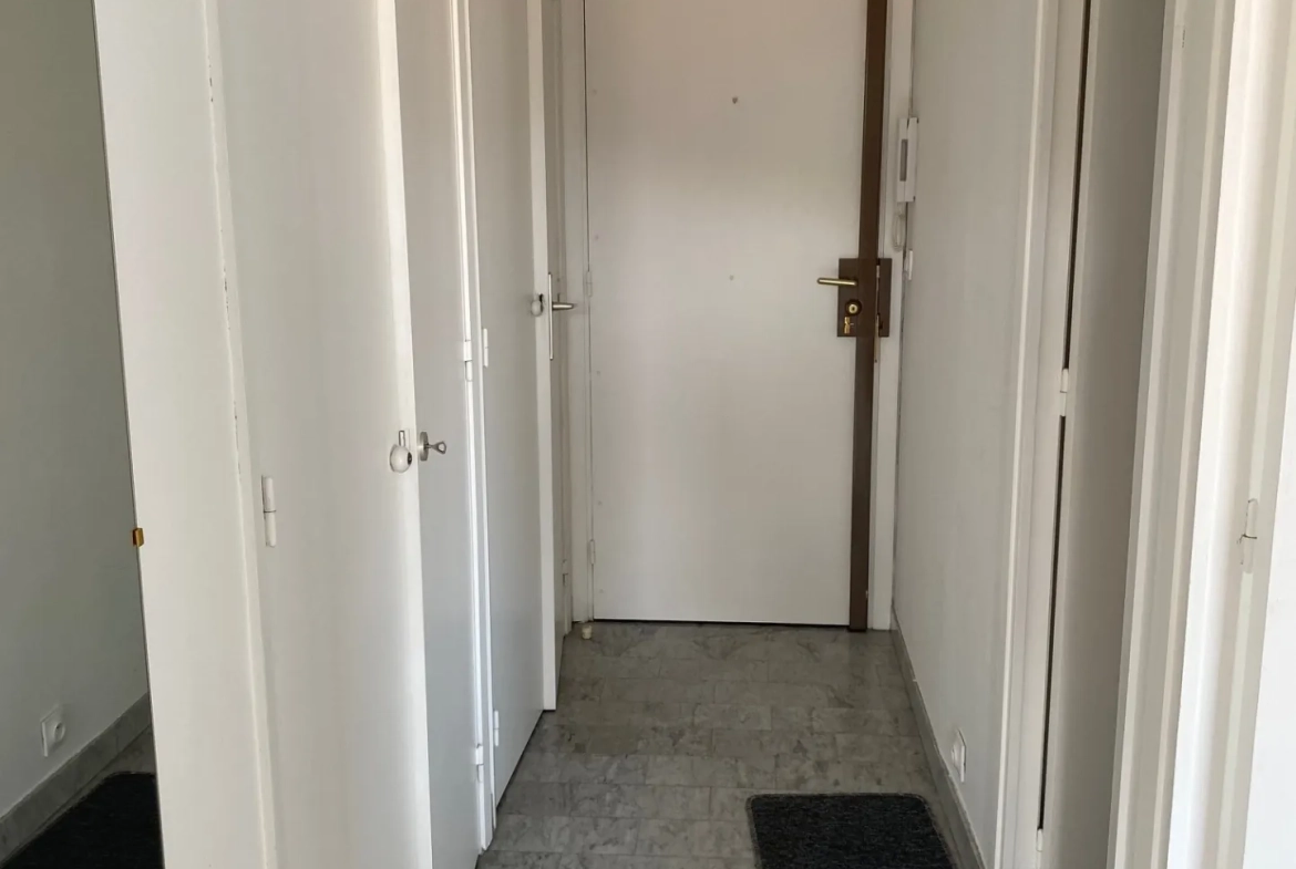 Studio loué à vendre à Cagnes-sur-Mer avec balcon et cave - Opportunité d'investissement 