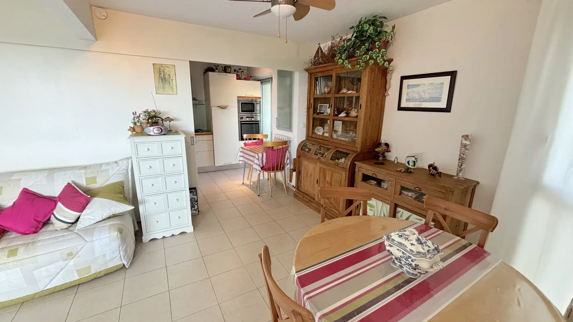 Appartement T2 à Carnon-Plage avec terrasse et vue mer, proximité plage 