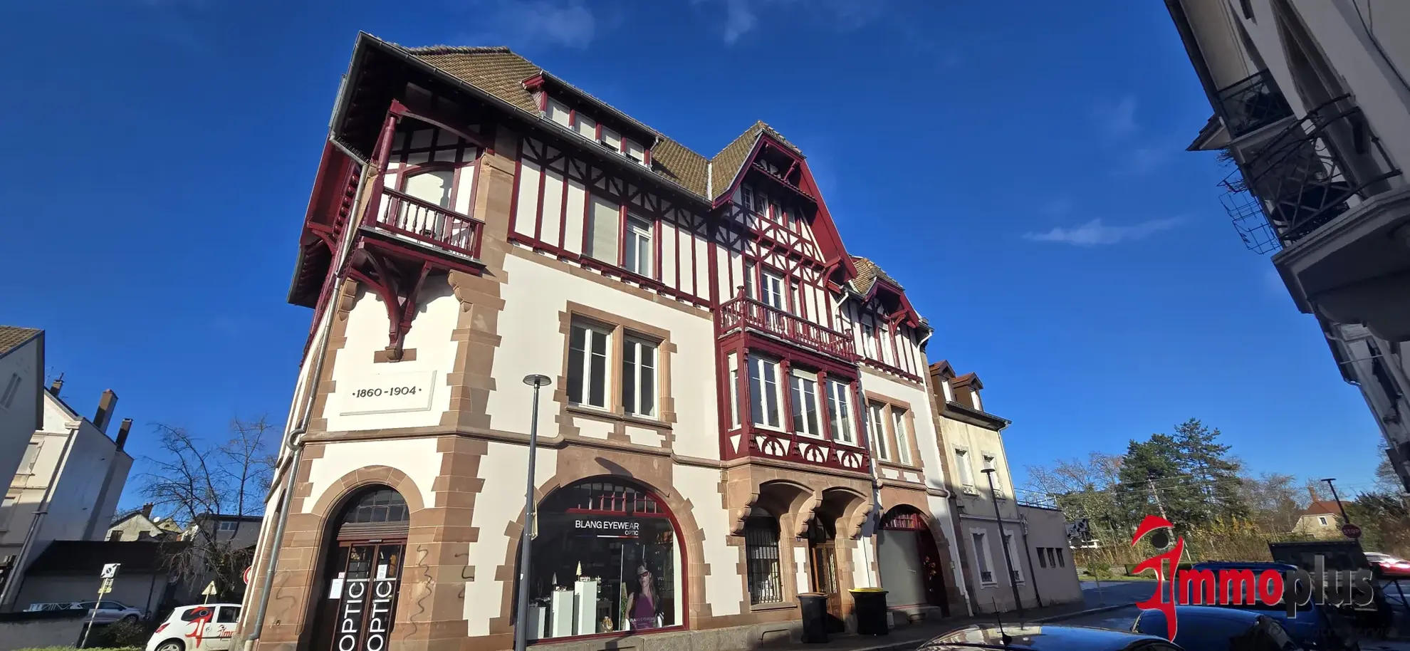 Appartement haussmannien de 172 m² à Mulhouse-Dornach avec garage et cour 