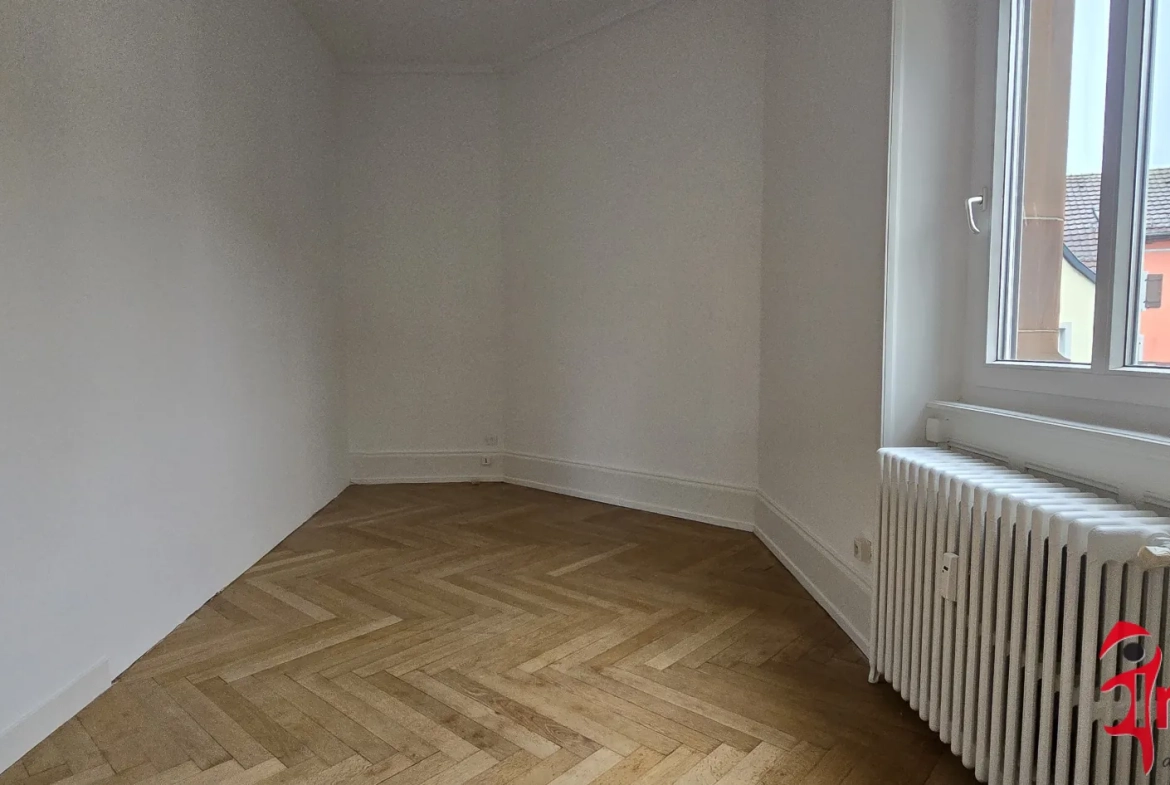 Appartement haussmannien de 172 m² à Mulhouse-Dornach avec garage et cour 