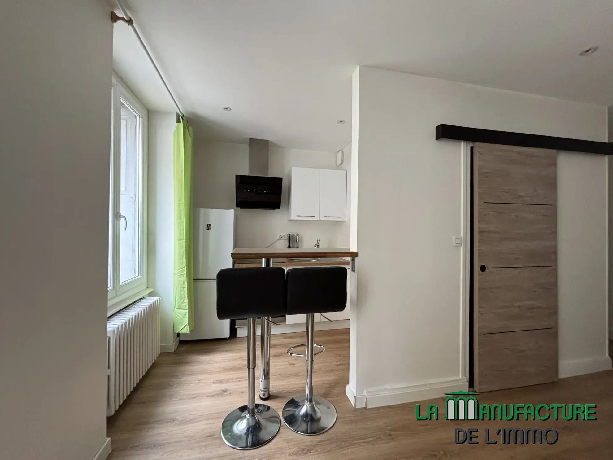 Studio meublé de 25,38 m² rénové à Saint-Etienne, secteur Faculte Jean Monnet 