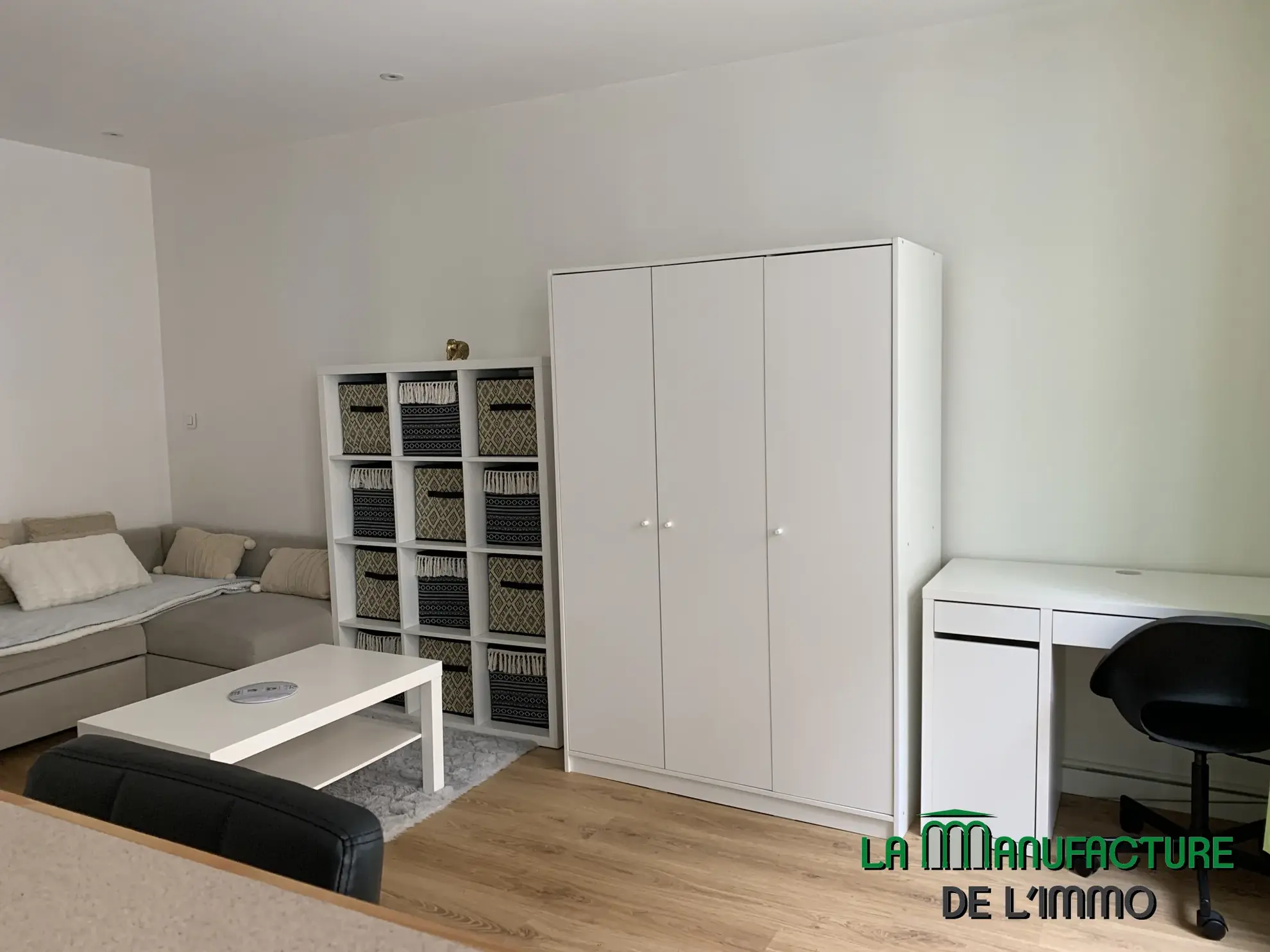 Studio meublé de 25,38 m² rénové à Saint-Etienne, secteur Faculte Jean Monnet 