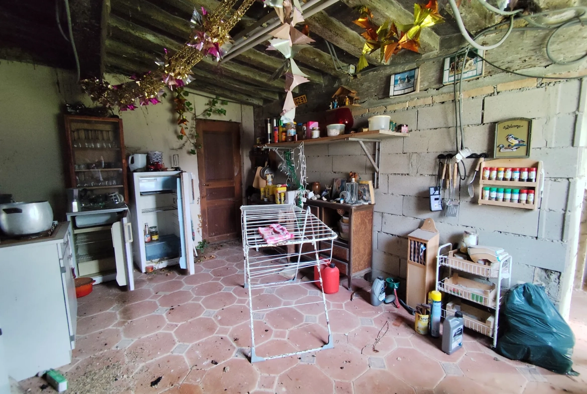 Maison à rénover de 69 m² à Dangeul – Terrain de 1292 m², projet immobilier 