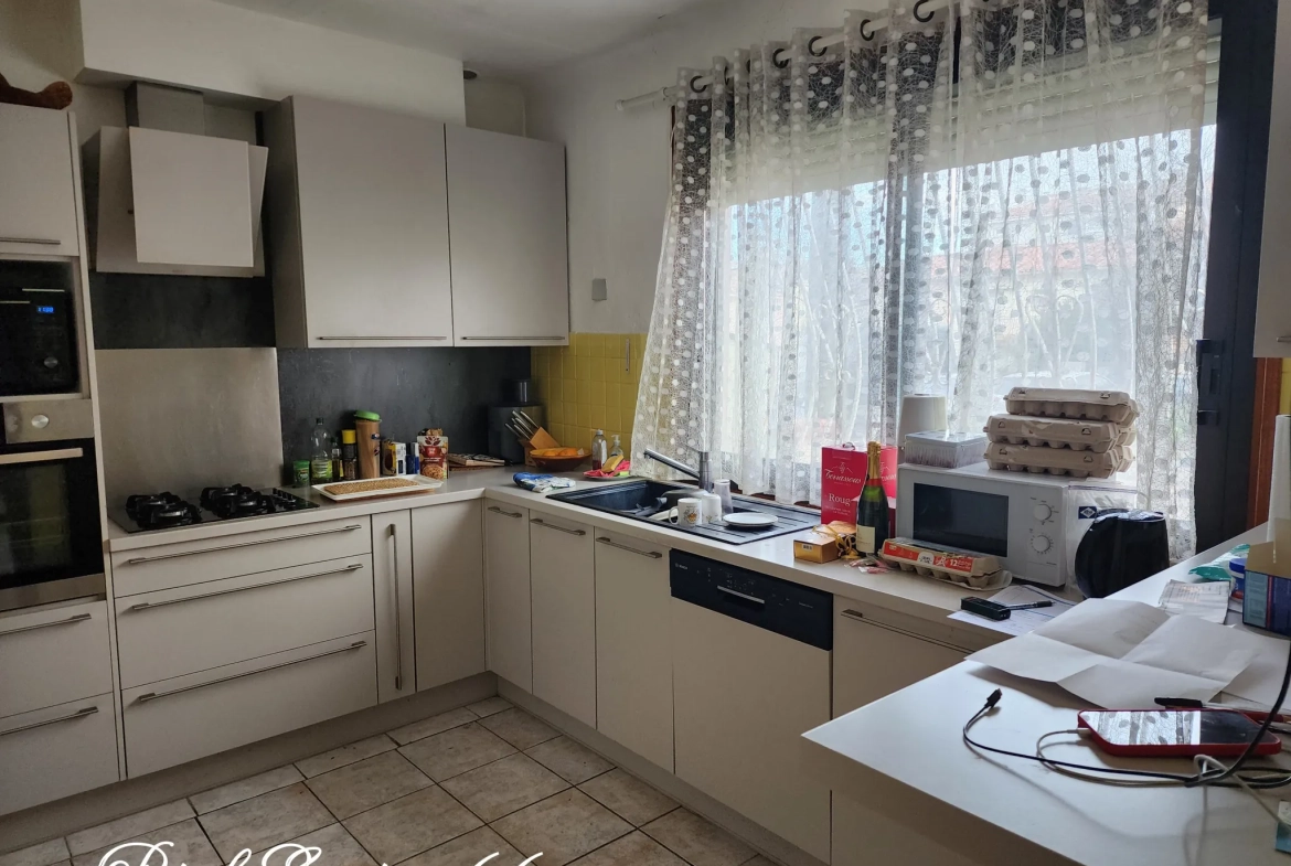 Maison à Perpignan de 115 m² avec piscine, jardin et grand garage - Opportunité d'investissement 