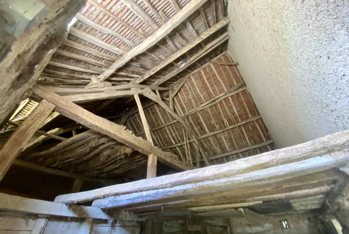 Fermette authentique à Lurcy-le-Bourg avec potentiel et vue panoramique 