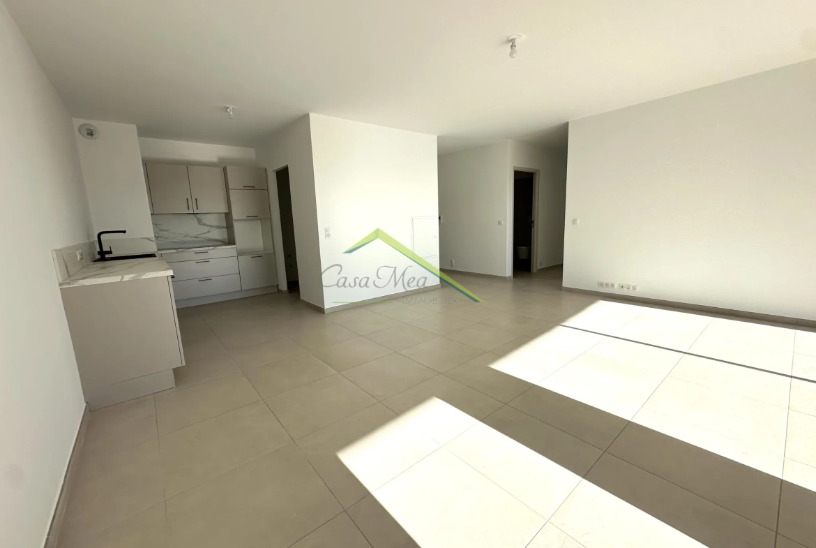 Appartement T3 neuf avec terrasse, parking privé à Lucciana 
