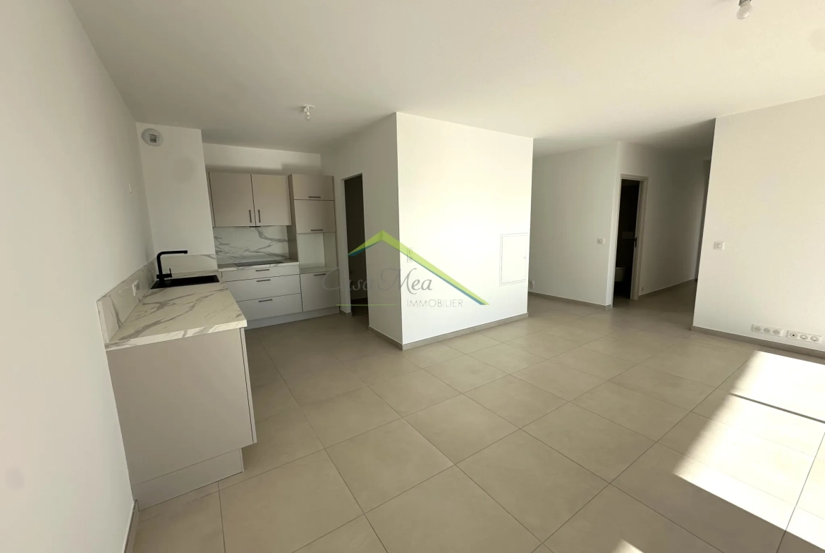 Appartement T3 neuf avec terrasse, parking privé à Lucciana 