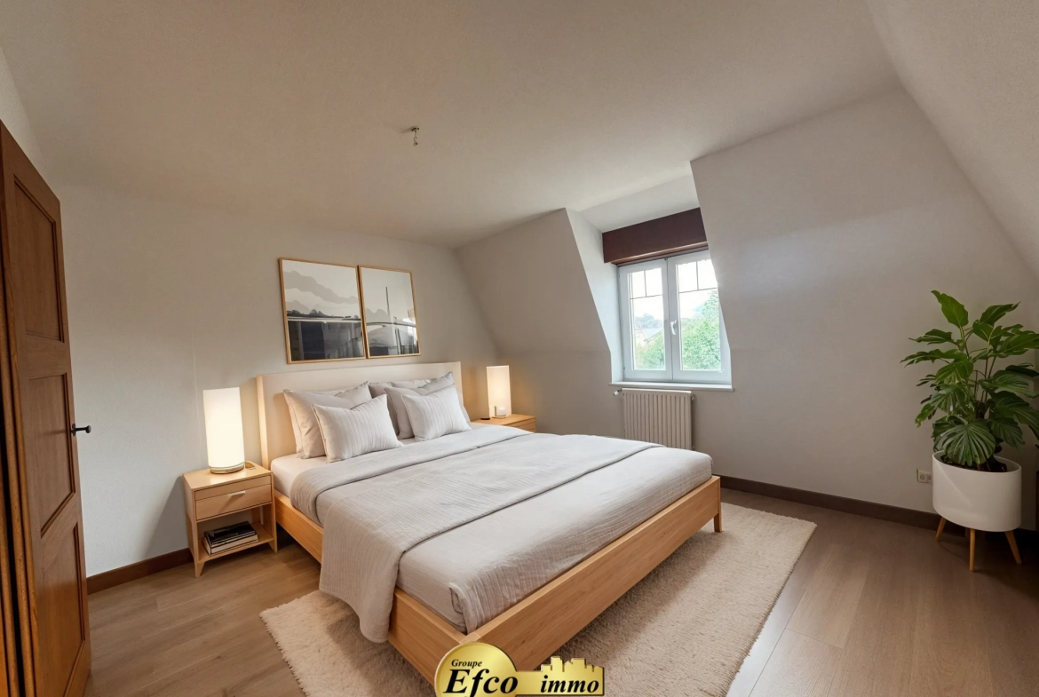 Appartement duplex à rénover à St Louis - 76 m² avec deux chambres 