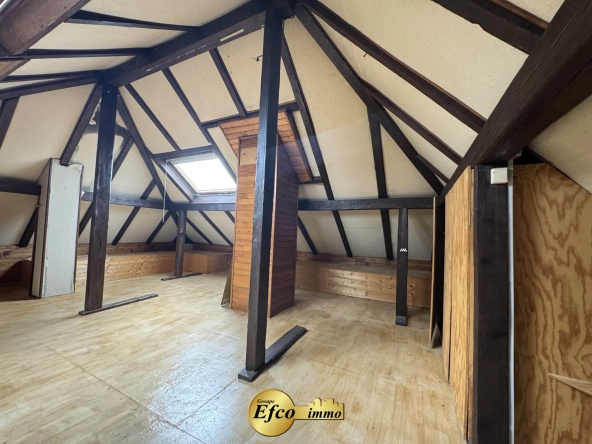 Appartement duplex à rénover à St Louis - 76 m² avec deux chambres 