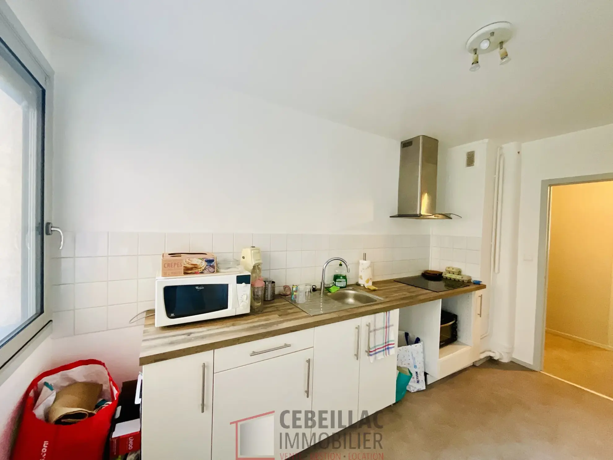 Appartement F3 en rez-de-chaussée proche de la Place de Jaude à Clermont-Ferrand 