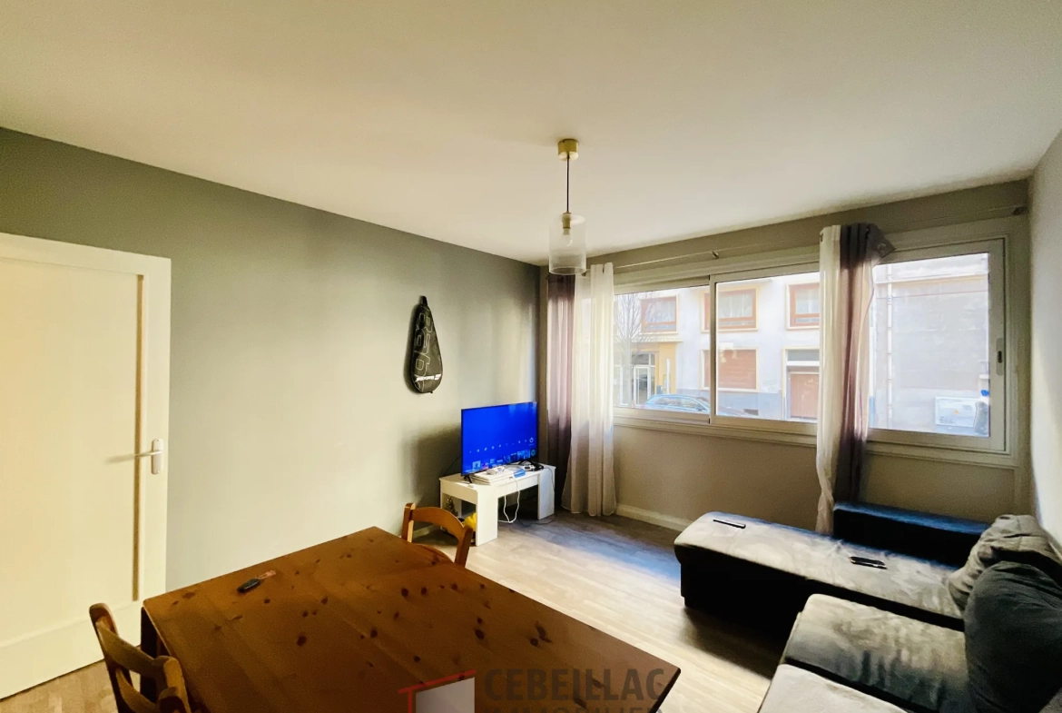 Appartement F3 en rez-de-chaussée proche de la Place de Jaude à Clermont-Ferrand 