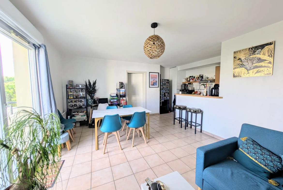 Bel appartement T2 avec balcon, parking et Piscine à Cugnaux - Investissement idéal 