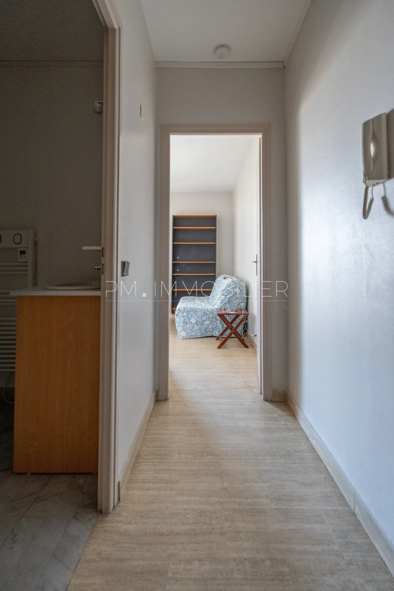 Studio lumineux de 21,44 m² avec balcon au cœur du Prado à Marseille 