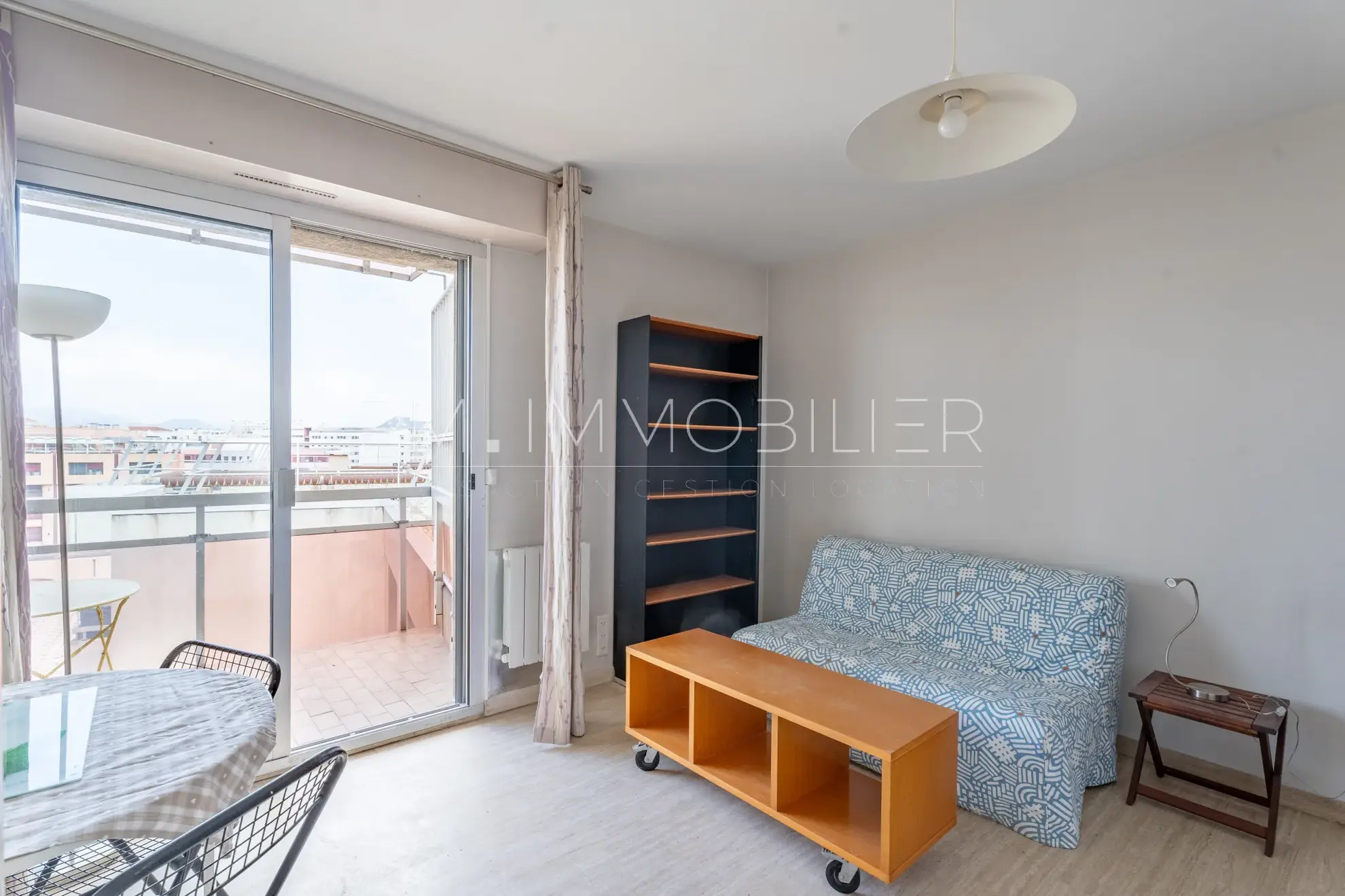 Studio lumineux de 21,44 m² avec balcon au cœur du Prado à Marseille 
