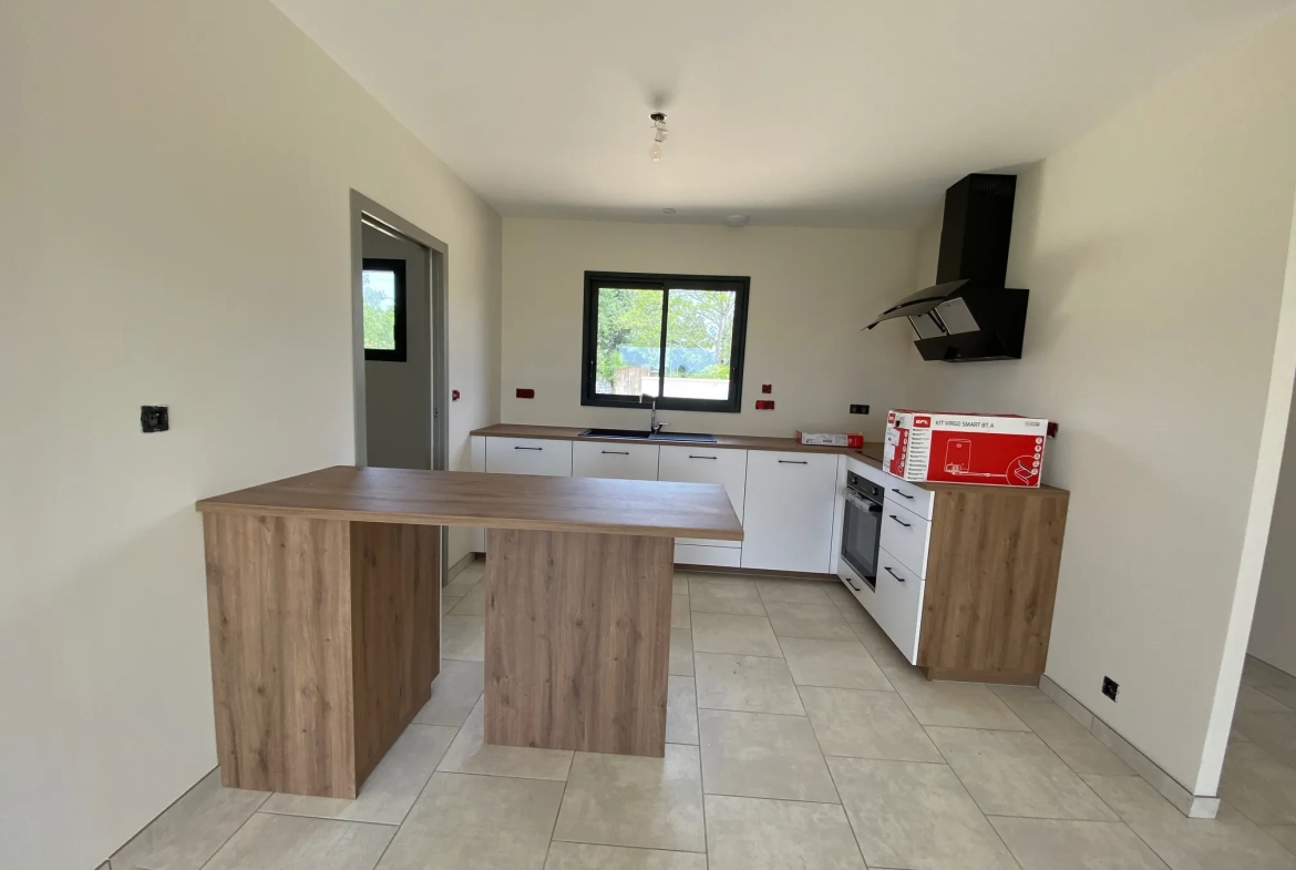 Maison neuve T4 avec jardin et confort moderne à Marsalès – Vente immédiate 