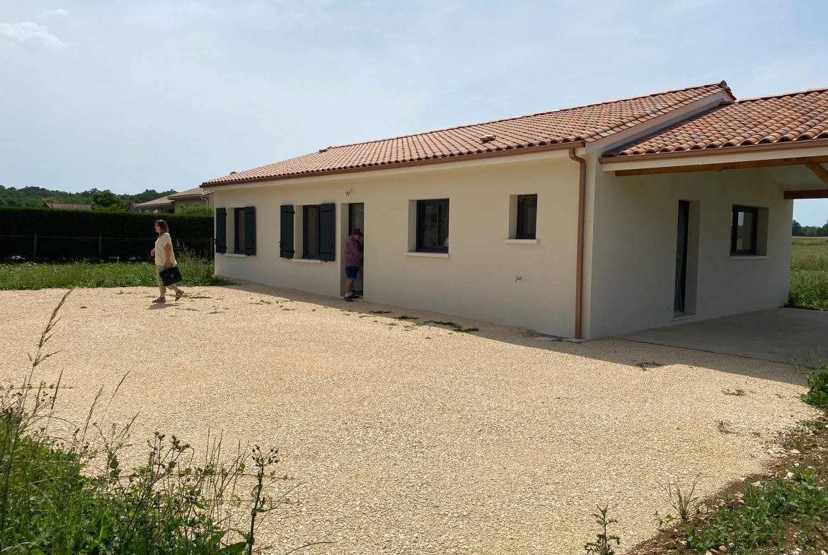 Maison neuve T4 avec jardin et confort moderne à Marsalès – Vente immédiate 