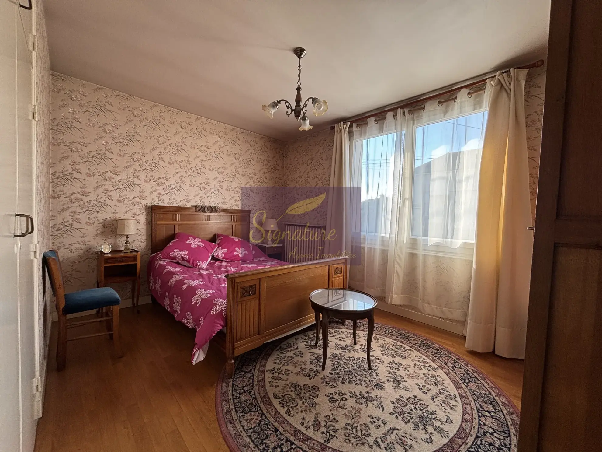 Maison indépendante avec grand terrain à La Chapelle Saint Aubin, 2 chambres, potentiel d’agrandissement 