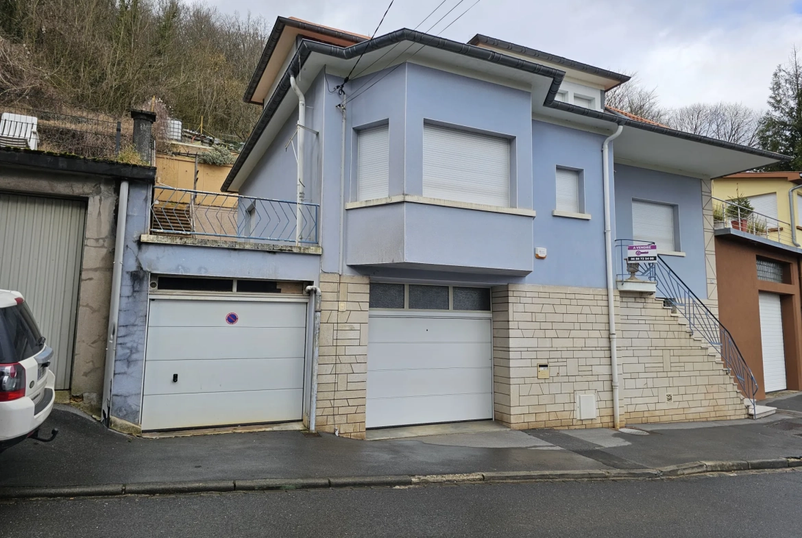 Villa à vendre à Herserange avec terrasse, 3 chambres, garage et jardin 