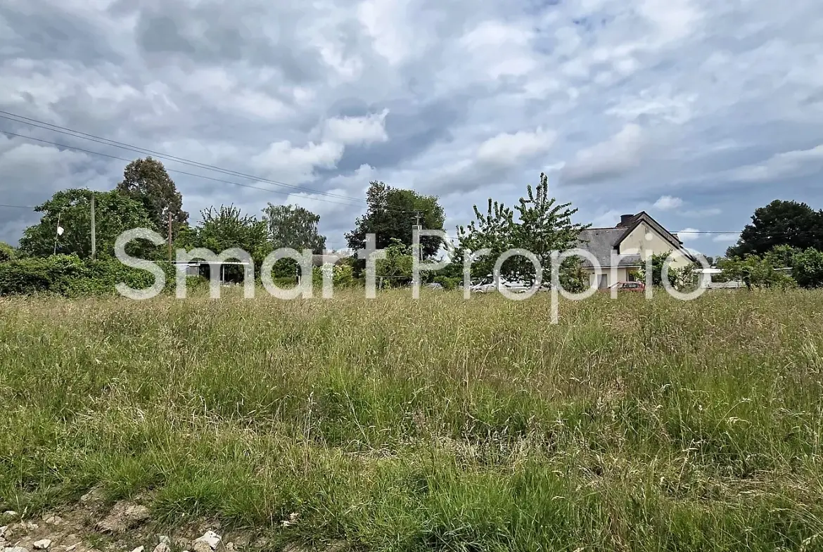 Terrain constructible de 498 m² à Messac - Prix attractif et proche commodités 