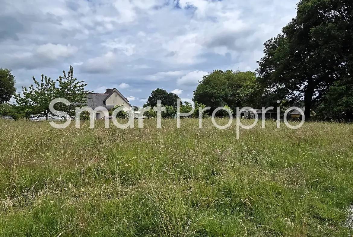 Terrain constructible de 498 m² à Messac - Prix attractif et proche commodités 