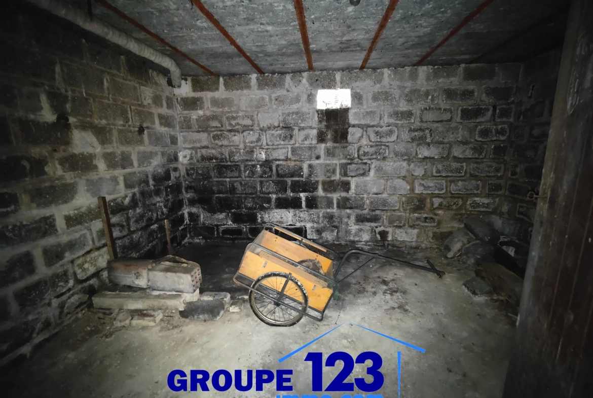 Maison à rénover à Migennes avec jardin et grande potentiel, proche gare et centre-ville 