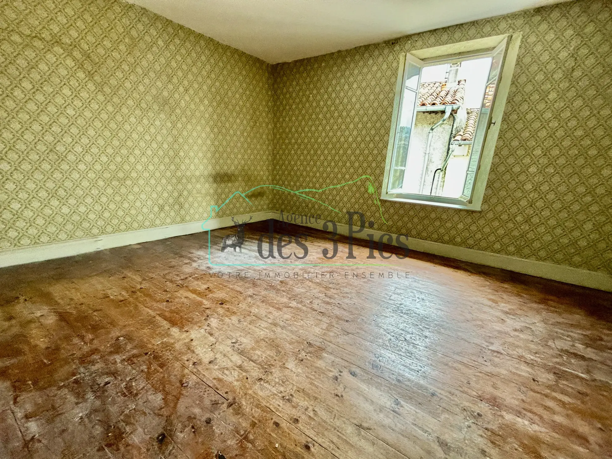 Maison de village à Saint-Lizier de 80 m² à rénover 