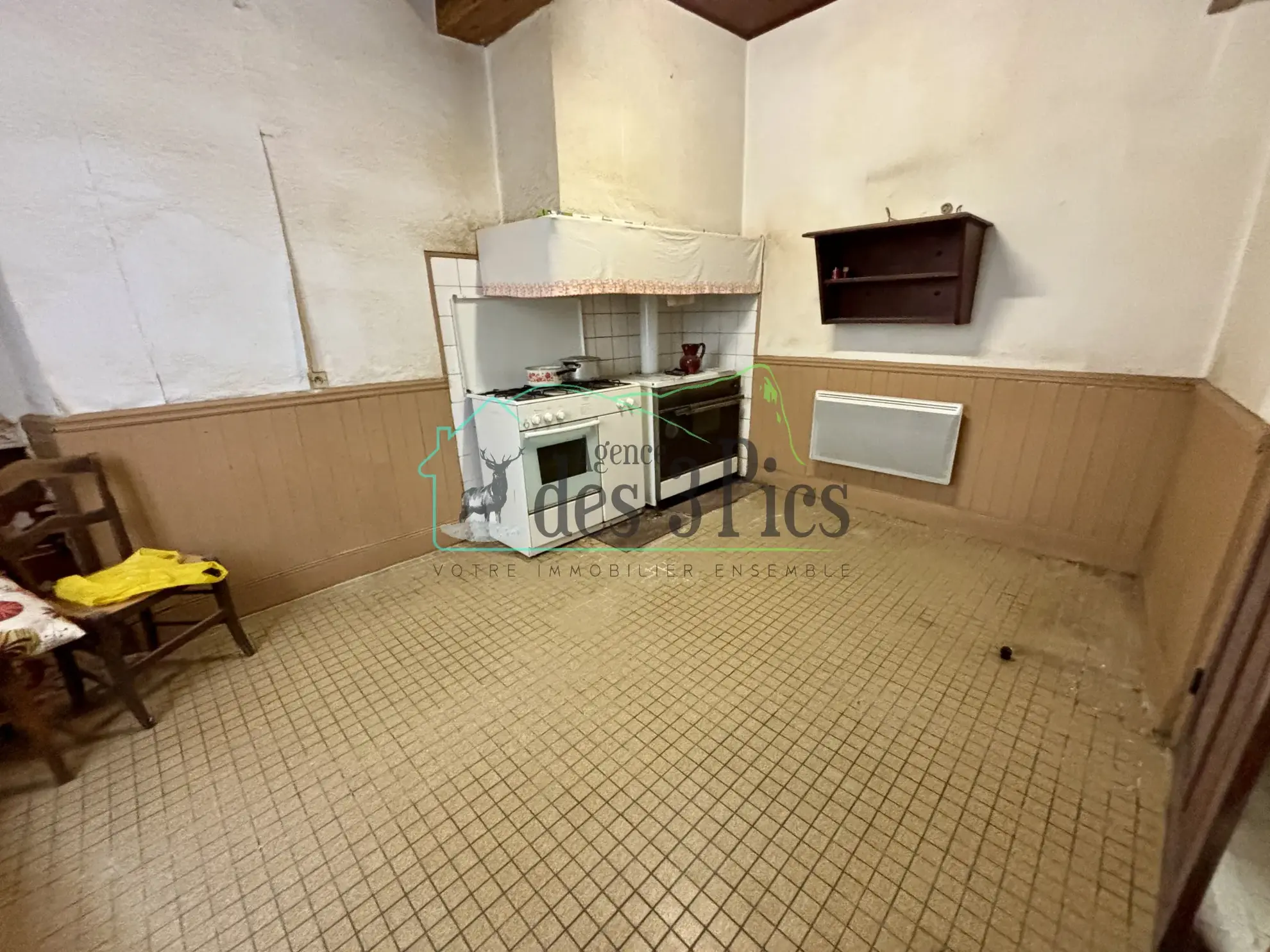 Maison de village à Saint-Lizier de 80 m² à rénover 