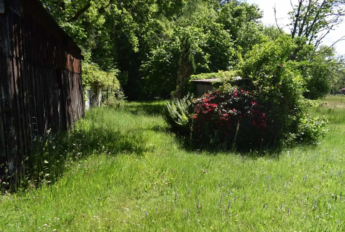 Maison en pierre à Saint-Privat avec grand terrain et potentiel d'aménagement 