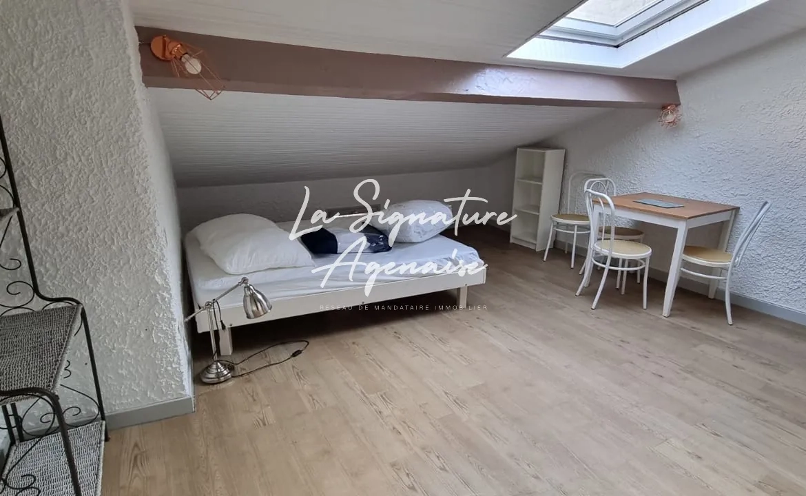 Studio 23,3 m² à vendre en centre-ville d'Agen - Investissement ou premier achat 