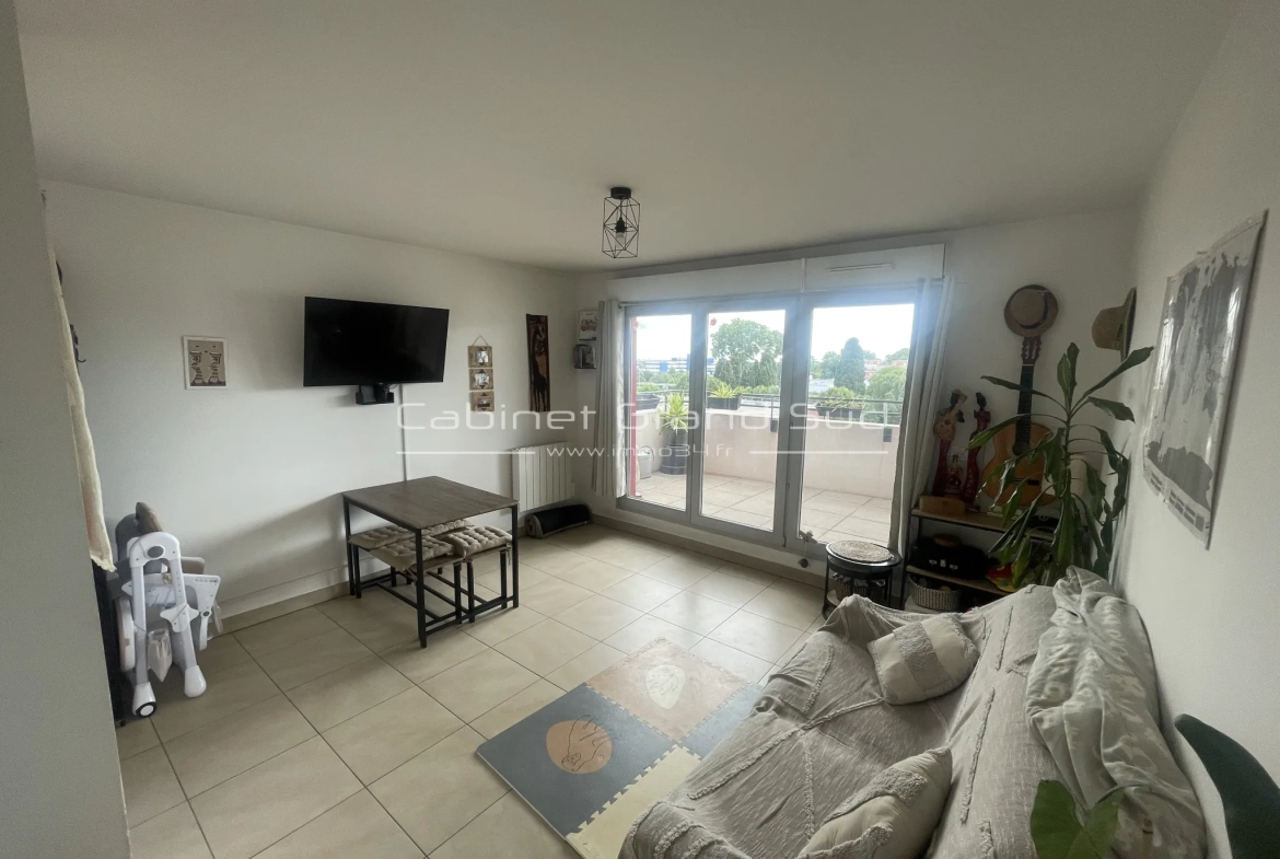 Bel appartement F3 avec deux terrasses à Montpellier Ovalie - 245 000 € 