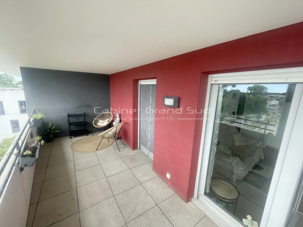 Bel appartement F3 avec deux terrasses à Montpellier Ovalie - 245 000 €