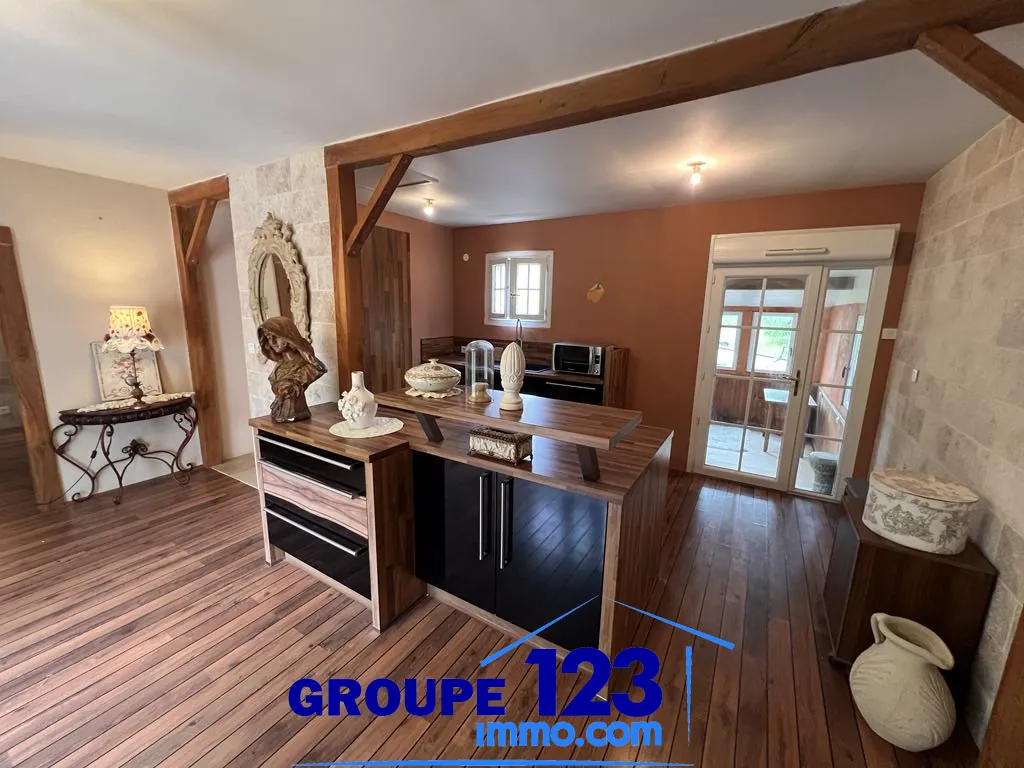 Maison de 133m² à vendre entre Aillant et Auxerre avec jardin et garage 