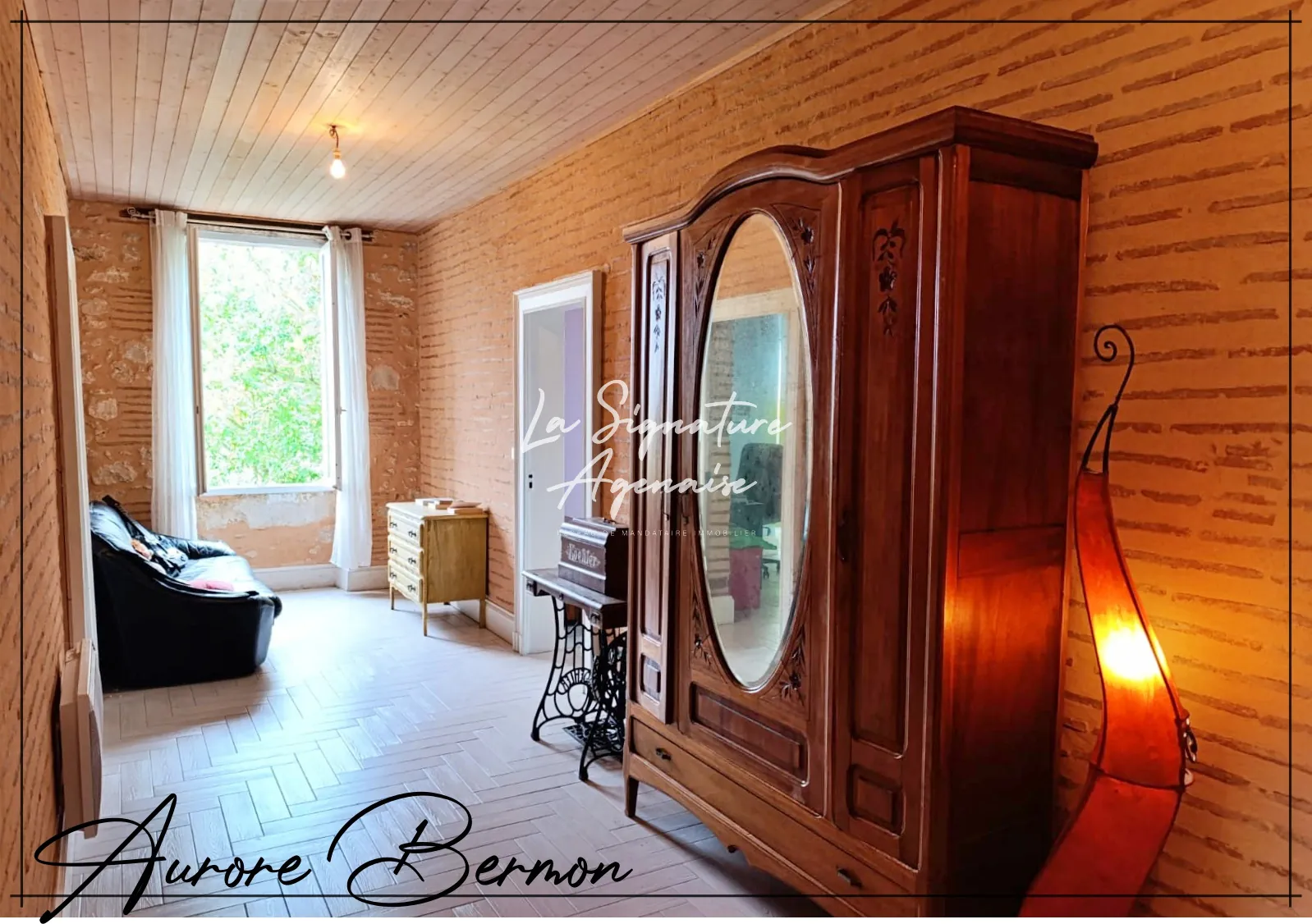 Belle maison en pierre de 253 m² avec terrain arboré de 3000 m² à Damazan 