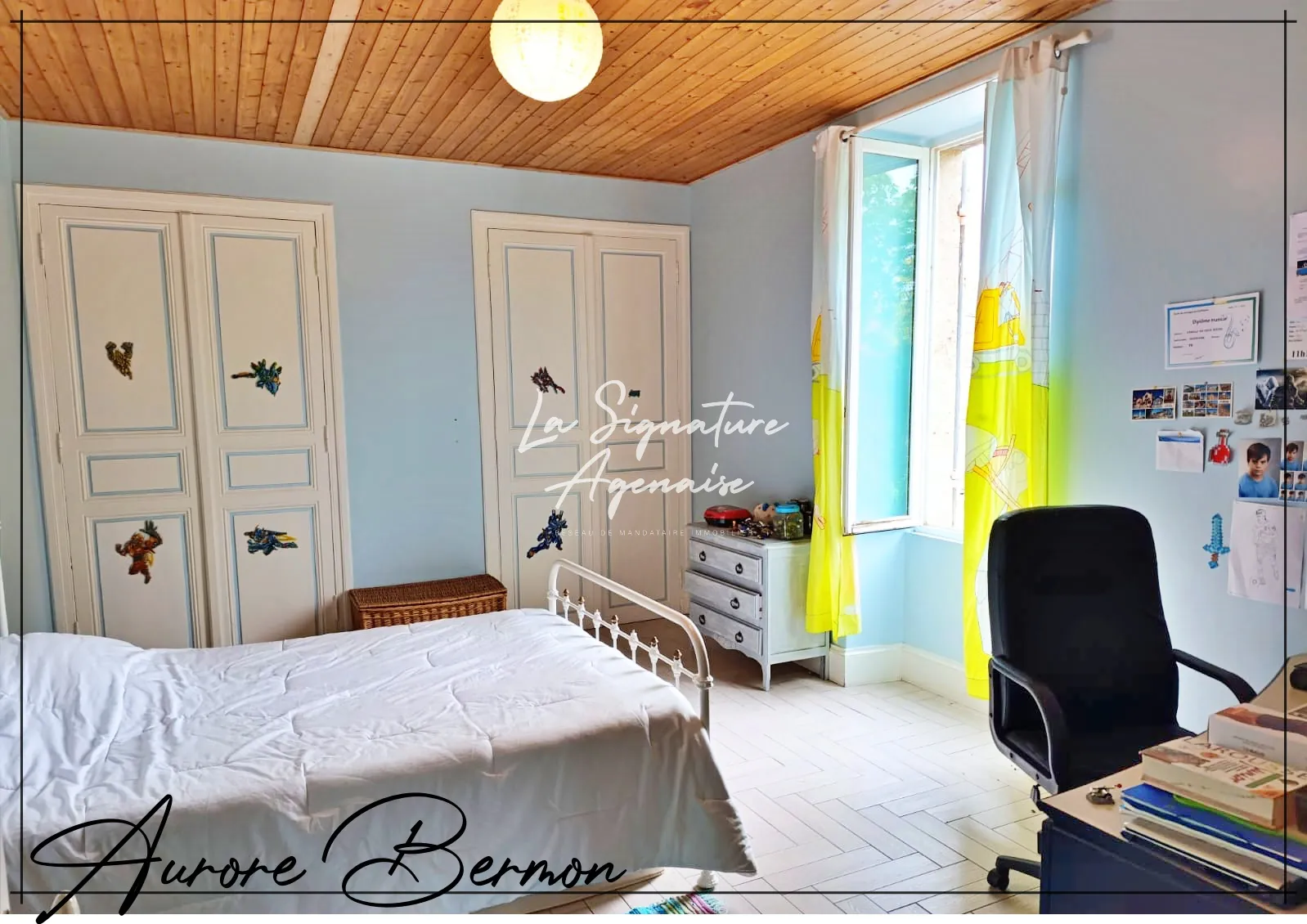 Belle maison en pierre de 253 m² avec terrain arboré de 3000 m² à Damazan 