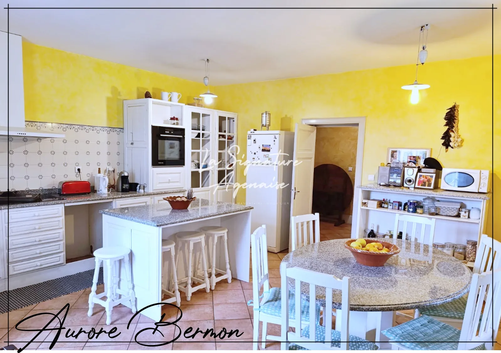 Belle maison en pierre de 253 m² avec terrain arboré de 3000 m² à Damazan 