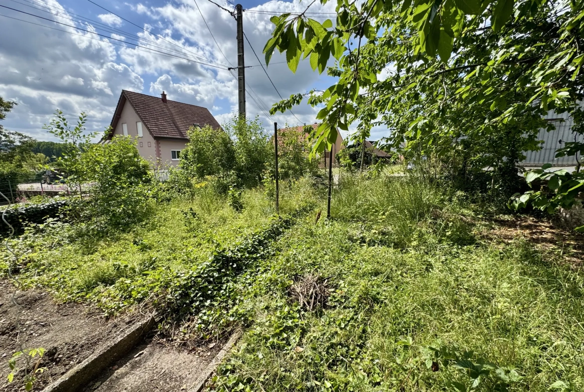 Maison de village à rénover à Dehlingen, 5 chambres, grand potentiel, charmant village 