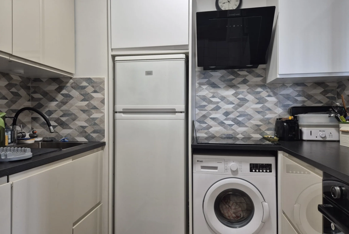 Appartement 2 pièces en résidence senior à Rueil Malmaison – Vue jardin 
