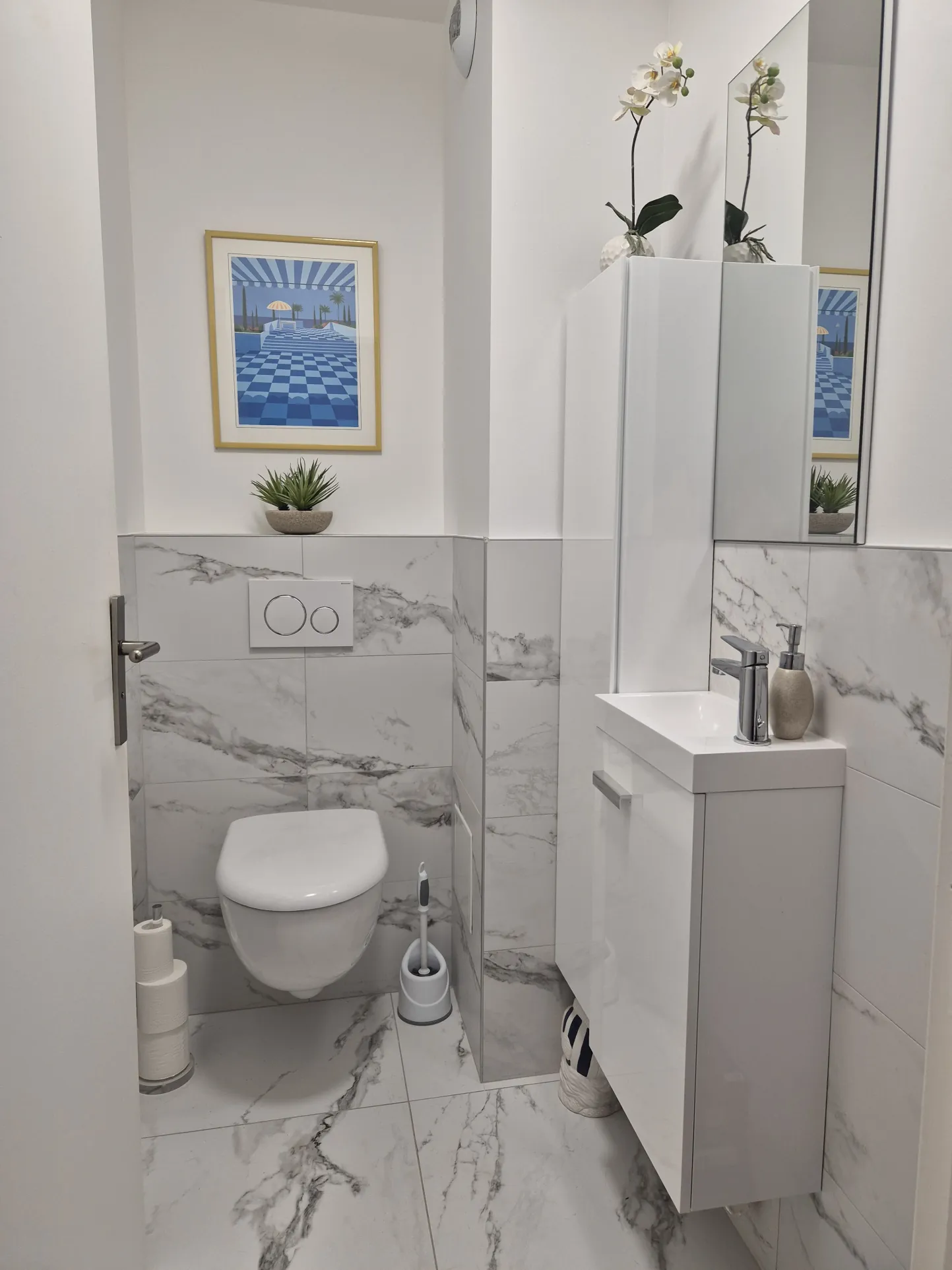 Appartement 2 pièces en résidence senior à Rueil Malmaison – Vue jardin 