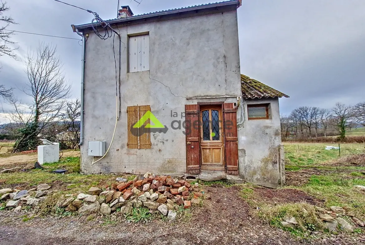 Maison 3 pièces à vendre à Lavaveix-les-Mines, terrain de 5000 m², garage 