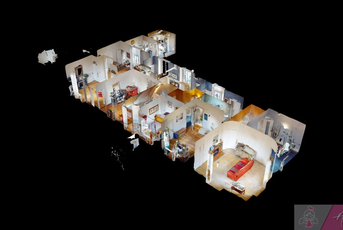 Spacieux appartement avec jardin et dépendances à Gray 