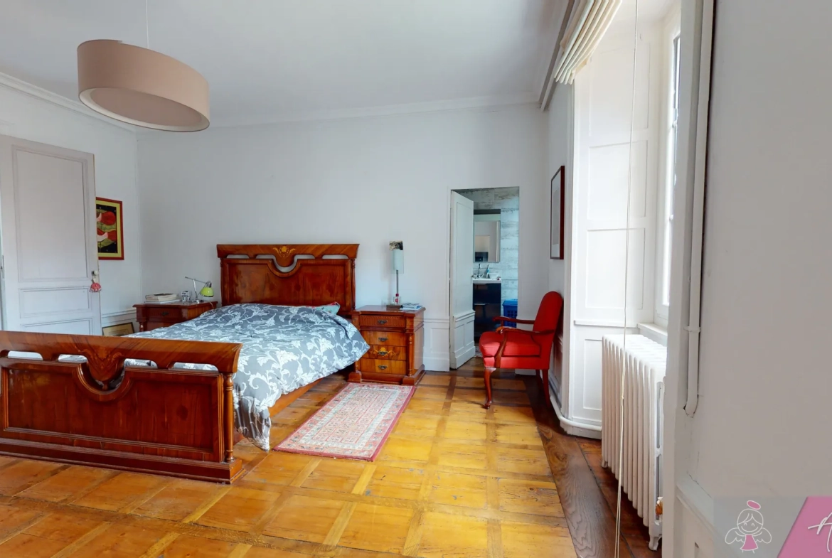 Spacieux appartement avec jardin et dépendances à Gray 
