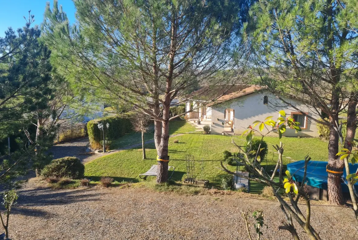 Villa de 120m² avec piscine et vue Pyrénées au Fossat près de Toulouse 