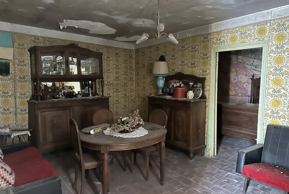 Terrain constructible à vendre à St Légier des Vignes avec maison à rénover 