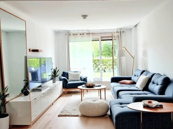 Appartement en rez-de-jardin à vendre près du lac Léman à Evian-les-Bains