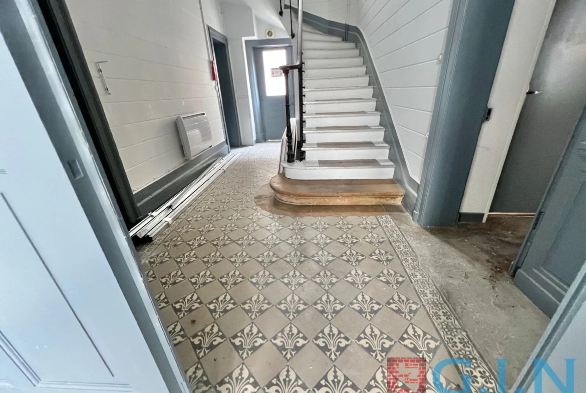 Studio rénové de 17,37 m² à Rouen proche du Vieux Marché 