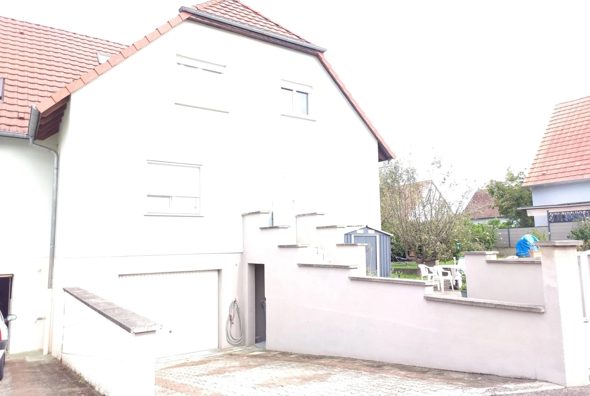Appartement 5 pièces avec terrasse à Kogenheim, proche Strasbourg et Colmar 